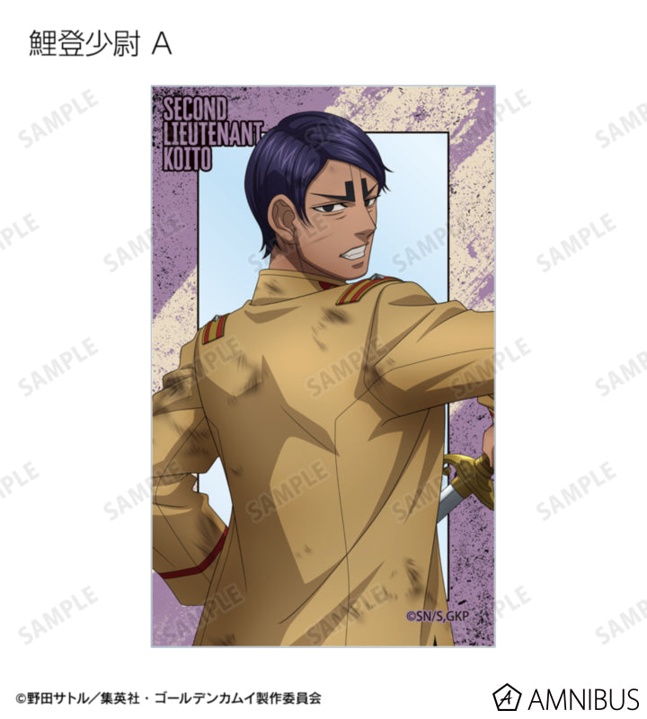 Golden Kamuy Fighting Backs Ver. Compact Clear Card - official product photo 7