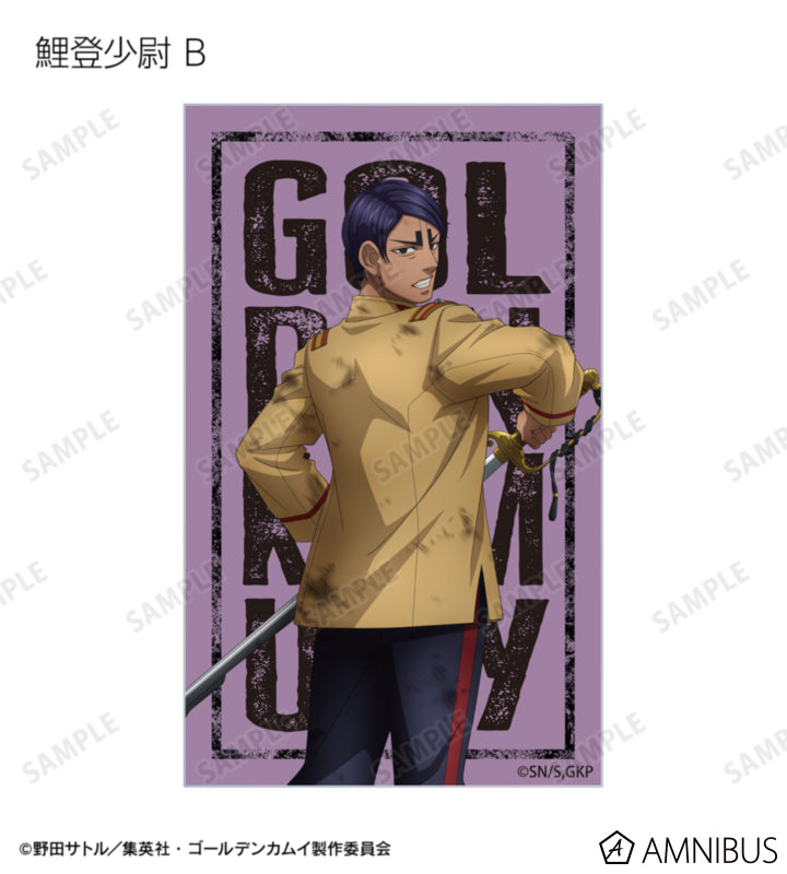Golden Kamuy Fighting Backs Ver. Compact Clear Card - official product photo 13