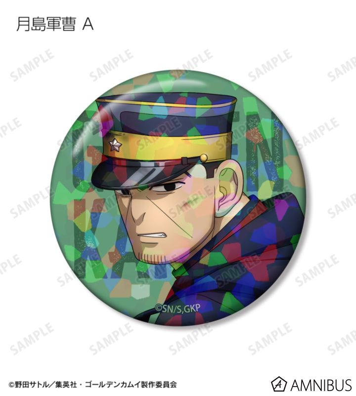 Golden Kamuy Fighting Backs Ver. Holographic Can Badge - official product photo 6