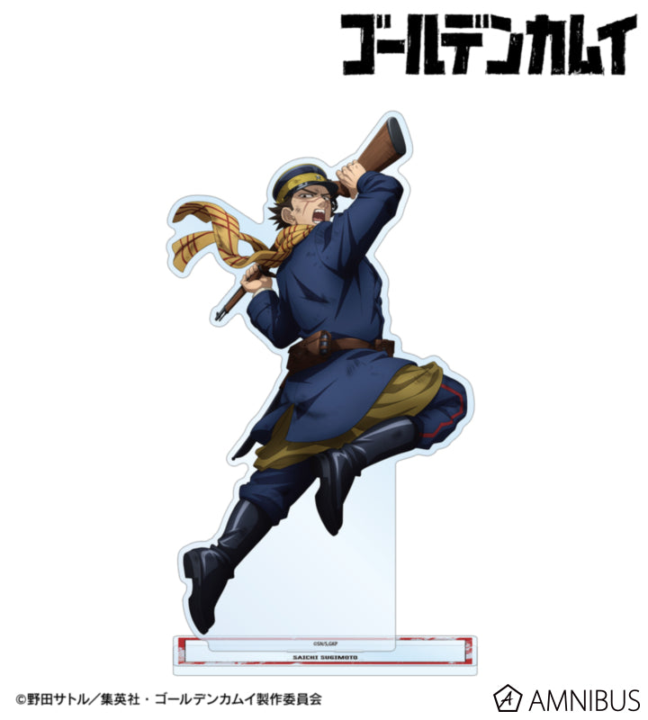 Golden Kamuy Fighting Backs Ver. Extra Large Acrylic Stand - official product photo 2