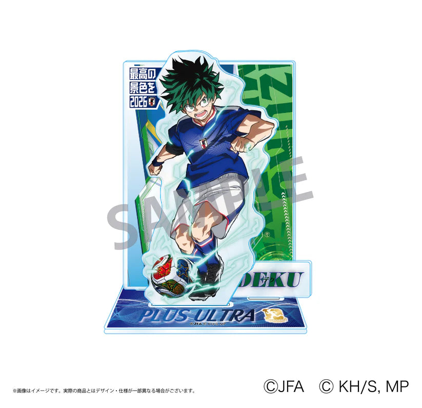 My Hero Academia x Japan National Footbal Team - Big Acrylic (5 Types)