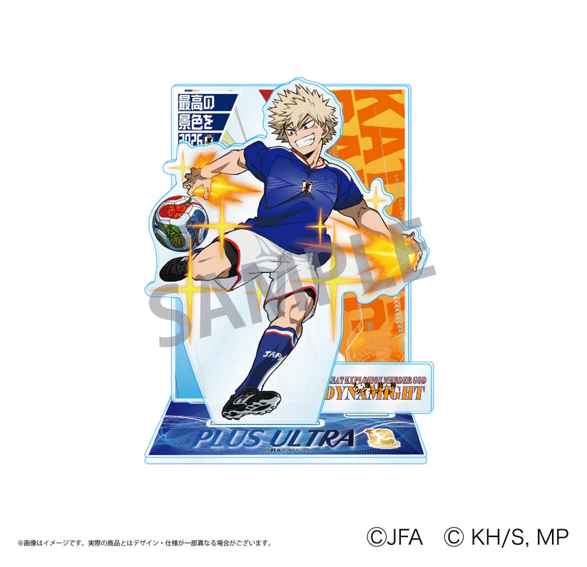 My Hero Academia x Japan National Footbal Team - Big Acrylic (5 Types)