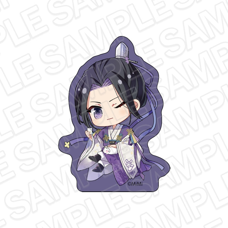 Grandmaster of Demonic Cultivation Acrylic Mascot Kyomaf 2026 Mini Character Ver. Complete Set Of 8 Types - Jiang Cheng
