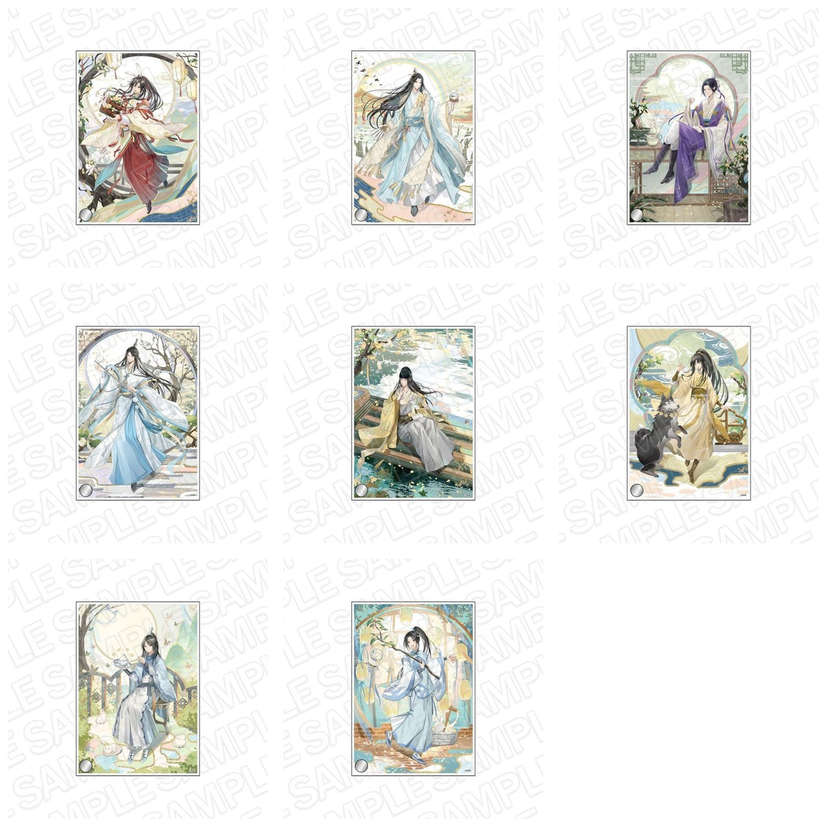 Grandmaster of Demonic Cultivation Kyomaf 2026 Mini Acrylic Plate Kyomaf 2026 Ver. - complete set of 8 designs