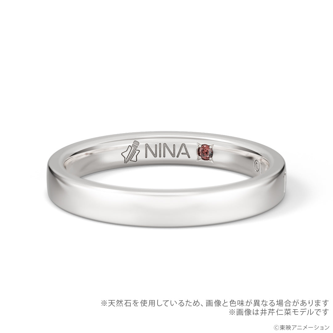 Girls Band Cry Togenashi Togeari silver ring - official image 4