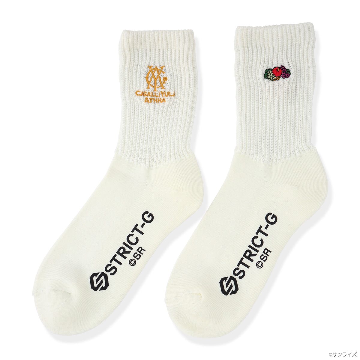 Gundam Series STRICT-G - SEED FREEDOM FRUIT OF THE LOOM Socks Cagalli Yula Athha - official product view 1