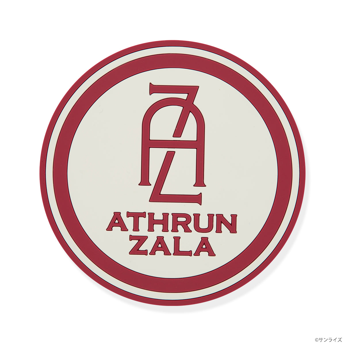 Gundam Series STRICT-G - SEED FREEDOM Personal Mark Rubber Coaster Athrun Zala - official product view 1