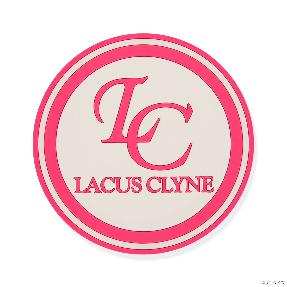 Gundam Series STRICT-G - SEED FREEDOM Personal Mark Rubber Coaster Lacus Clyne - official product view 1