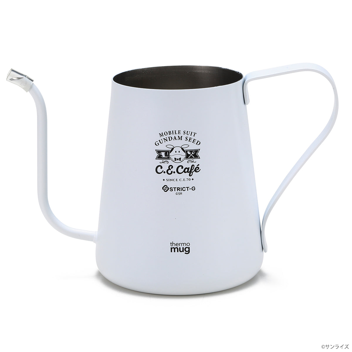 Gundam Series STRICT-G - SEED FREEDOM thermo mug C.E.Cafe Drip Pot - official product view 1