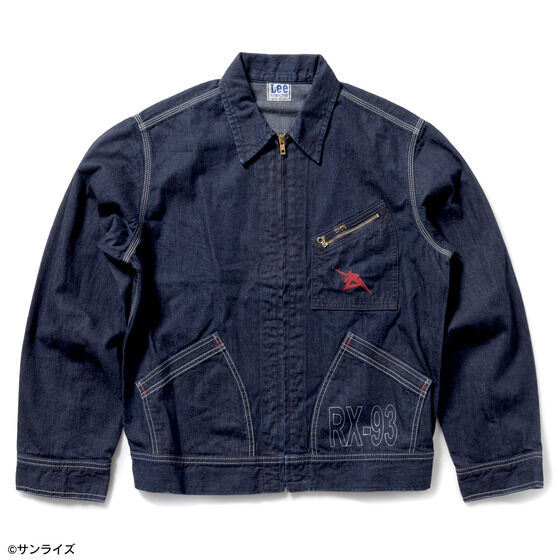 STRICT-G Lee RX-93 91-B Denim Jacket | Gundam – JumpIchiban