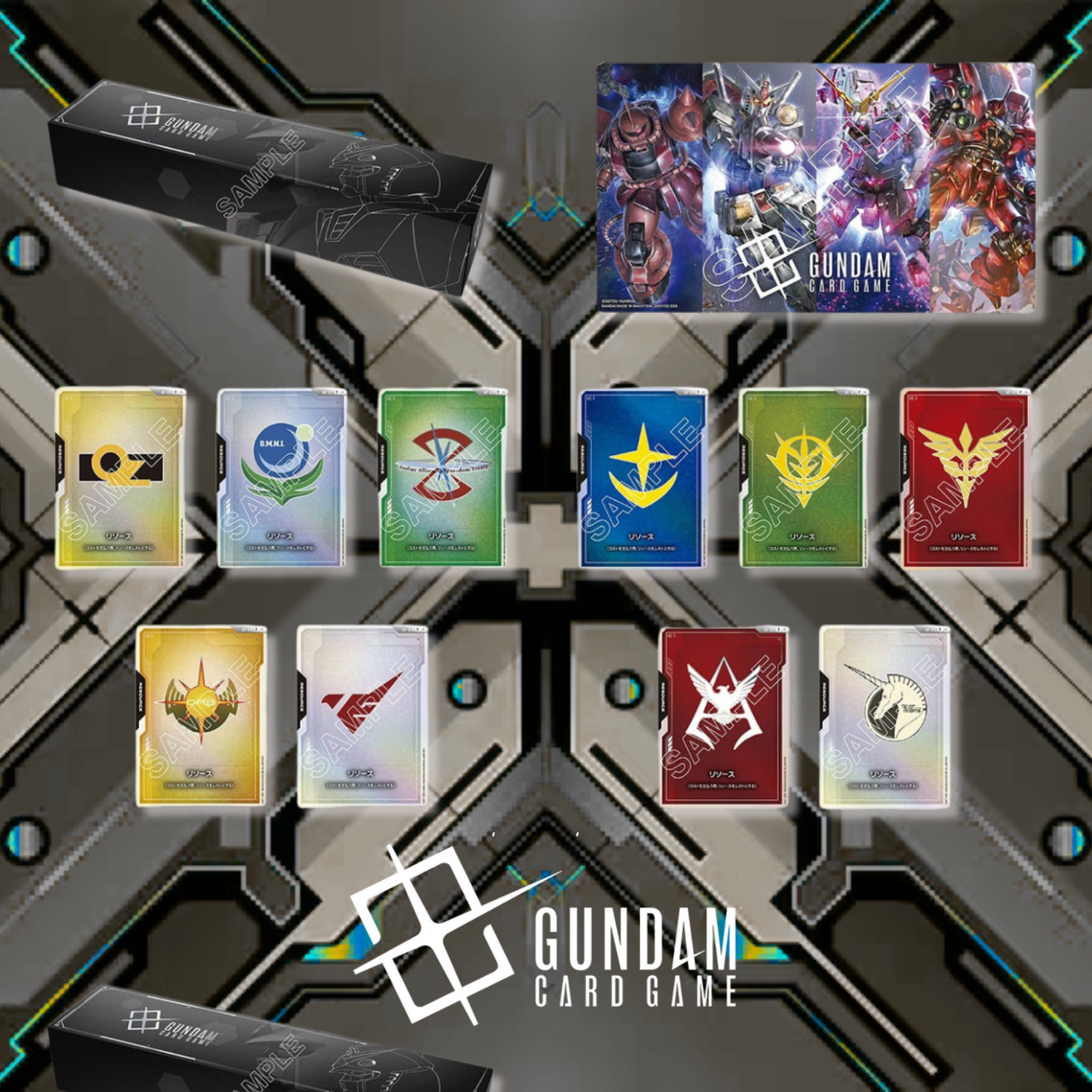 Mobile Suit Gundam Gundam Card Game - BCGF 25-26 Official Goods