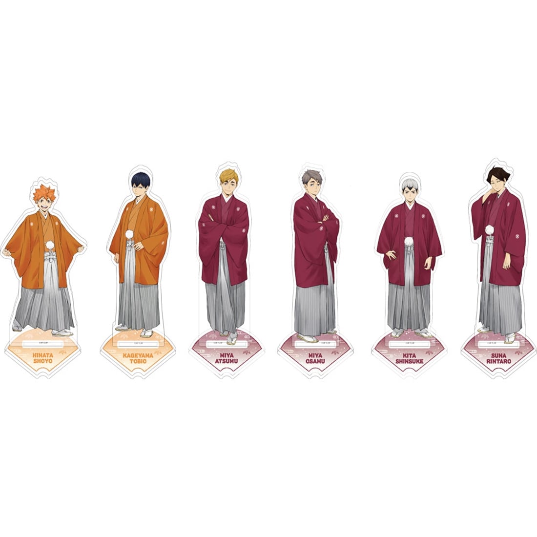 Haikyu!! Karasuno and Inarizaki New Year Acrylic Stand - all six designs