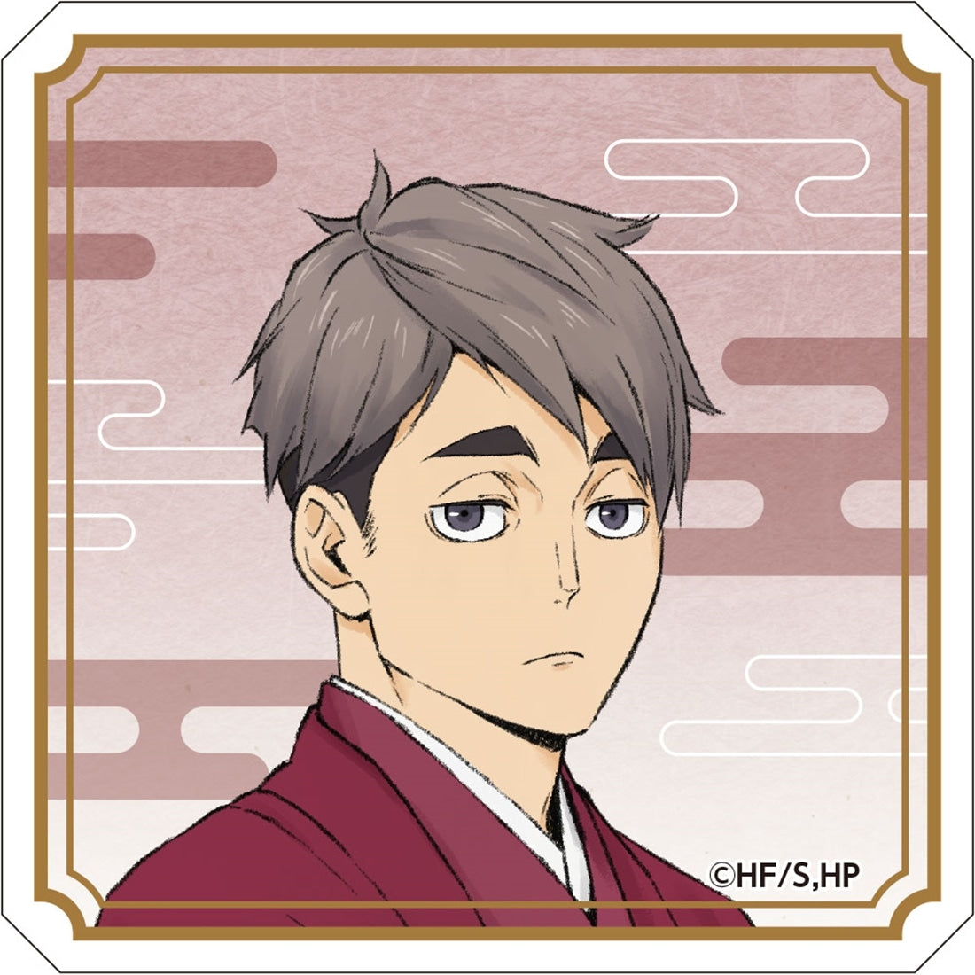 Haikyu!! Karasuno and Inarizaki New Year Pochi Envelope & 6 Stickers - detail 8
