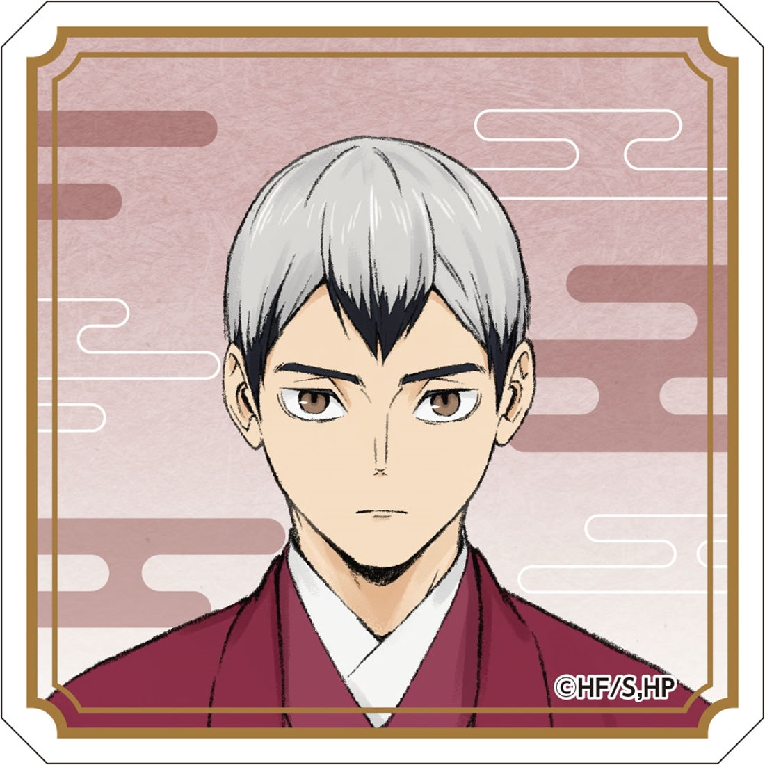 Haikyu!! Karasuno and Inarizaki New Year Pochi Envelope & 6 Stickers - detail 9