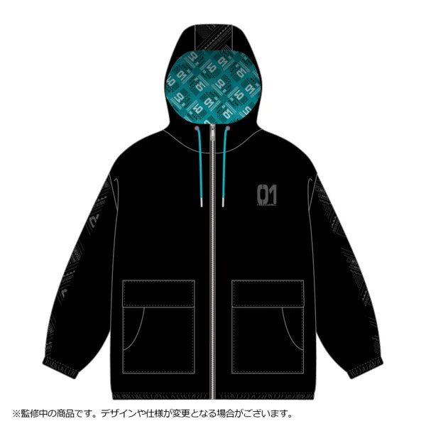 Hatsune Miku SuperGroupies hooded jacket, front view