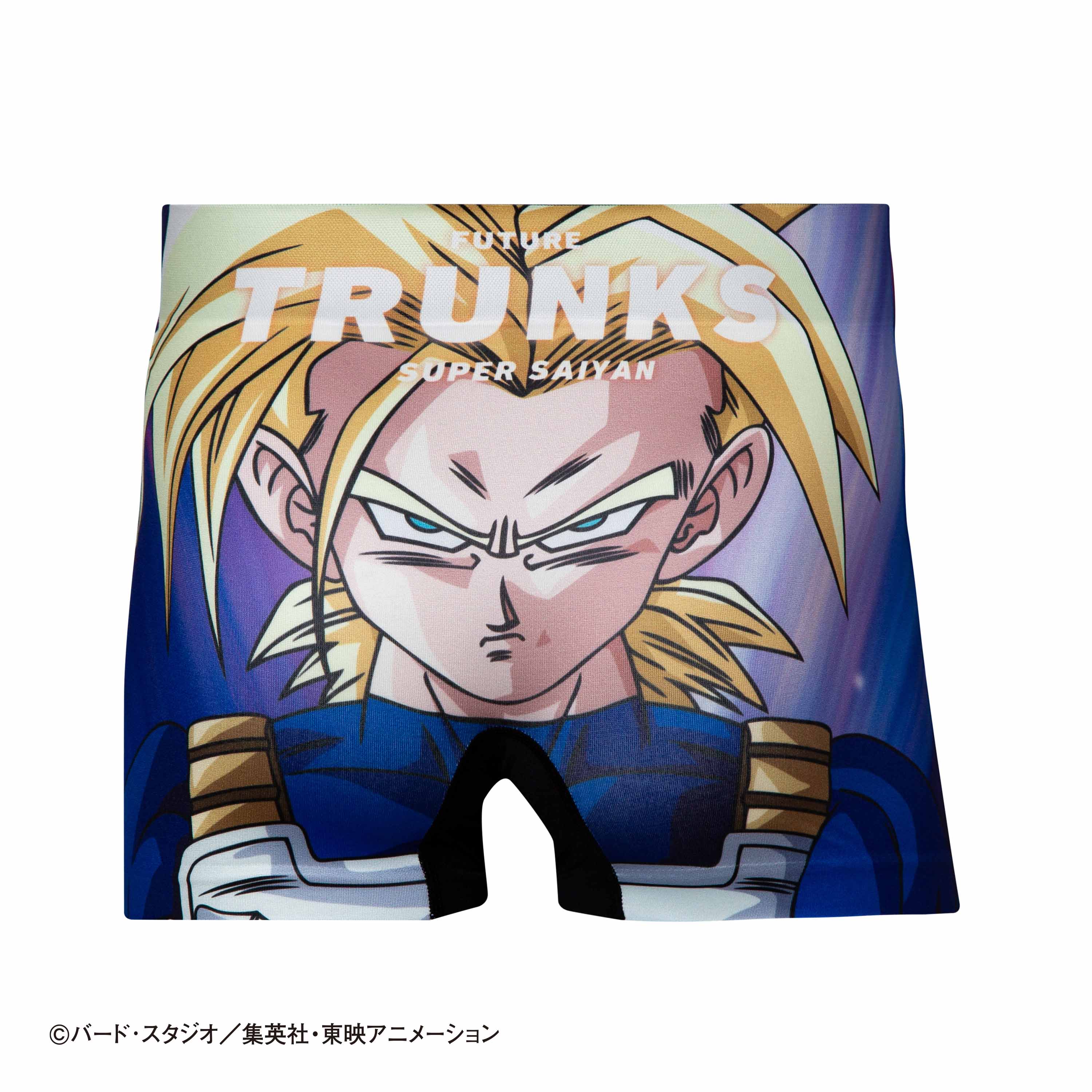 Dragon Ball Z No. 033 Future Trunks Super Saiyan Boxer Shorts - Unisex Polyester Underwear for Men and Women