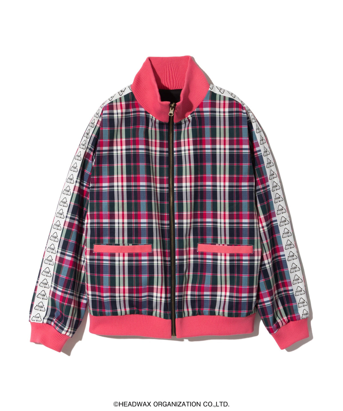 hide Check Track Jacket - official view 3