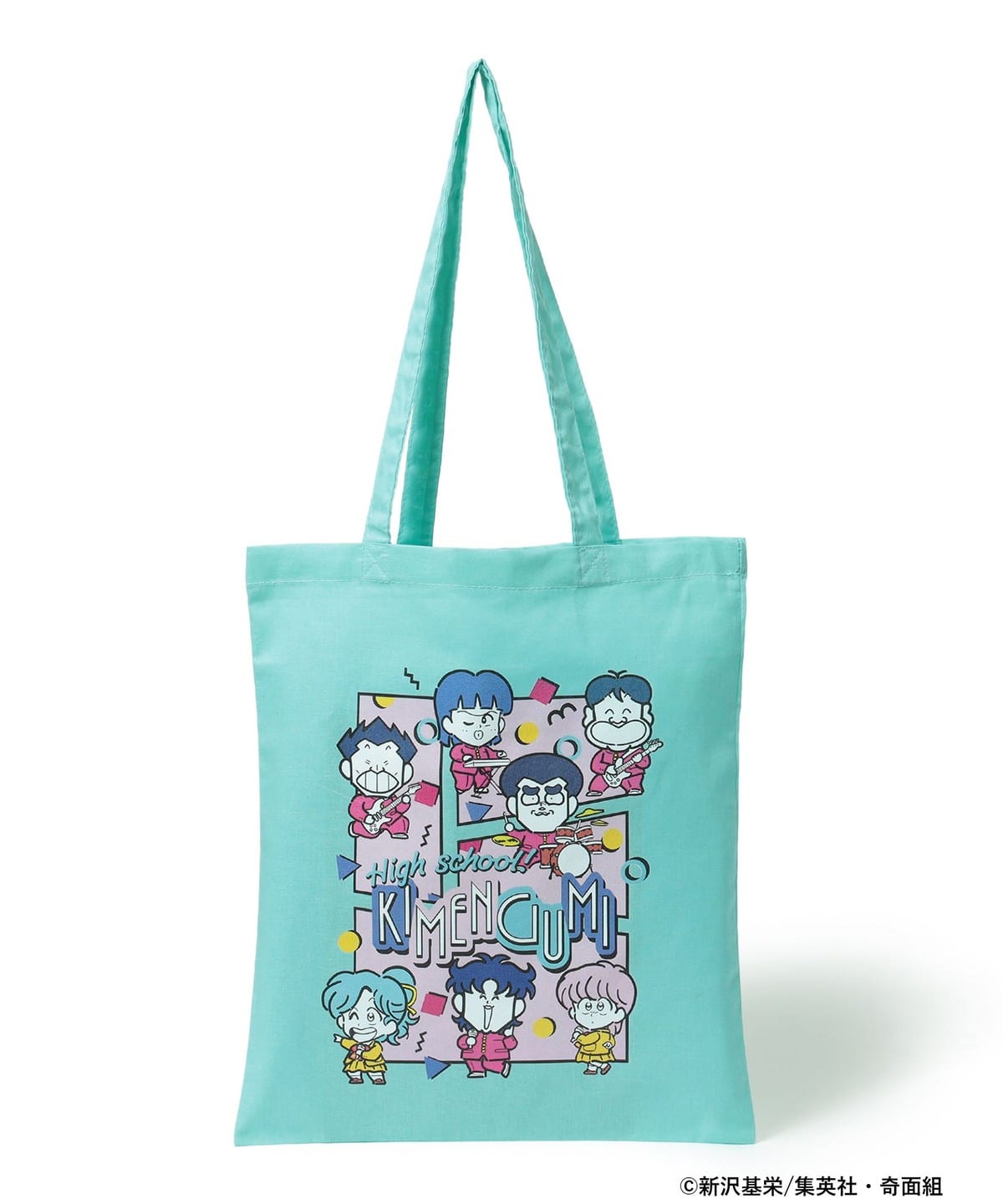 High School! Kimengumi Collaboration - Kimengumi, Yui & Chie Fancy Tote Bag - product view