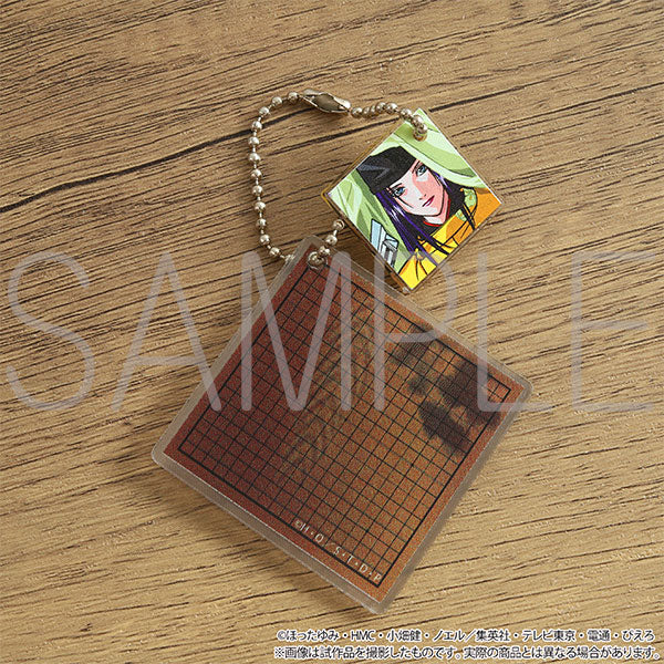 Hikaru no Go – Lenticular Go Board Acrylic Keychain – official product view 3
