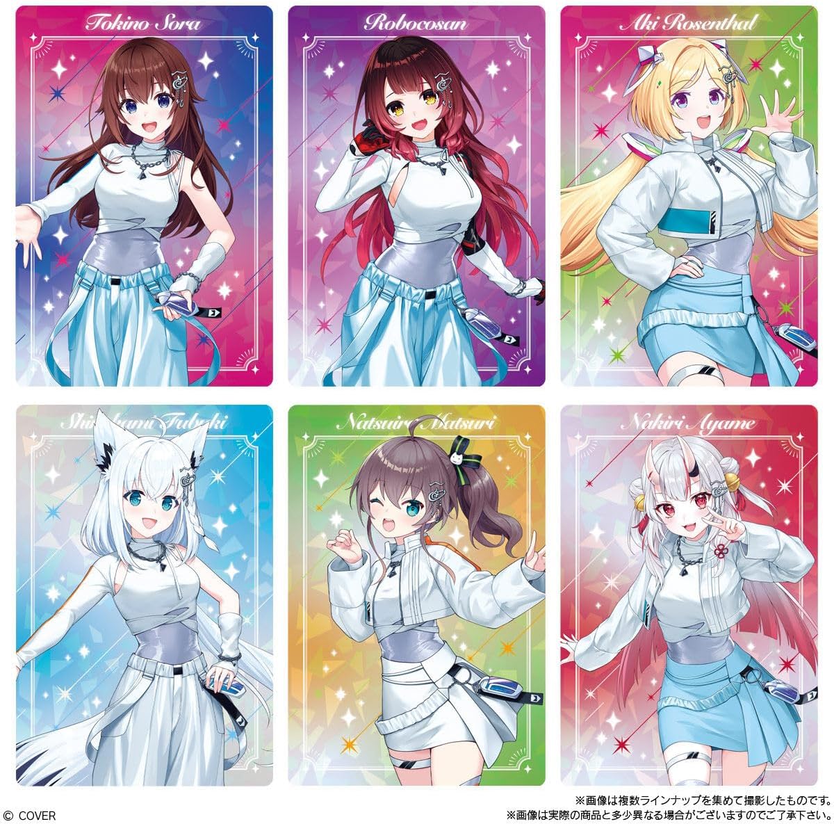 Hololive Production Wafers Vol.6 - Card & Wafer Box (20 Packs) - collectible designs, image 2
