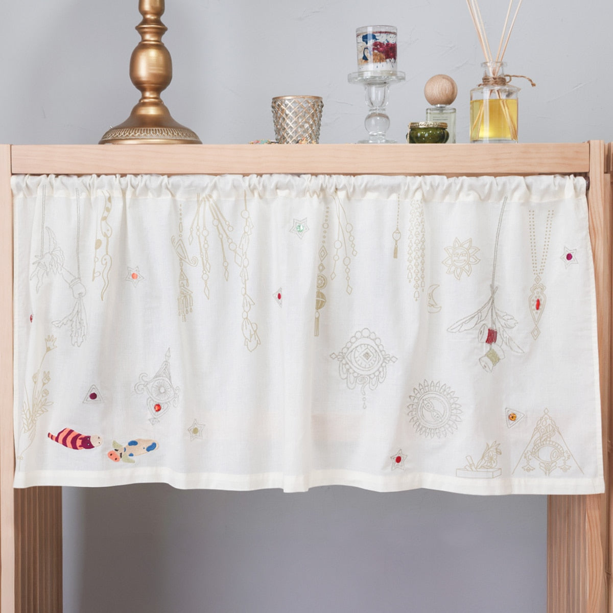 Howl's Moving Castle Howl's Room Café Curtain - official view 1