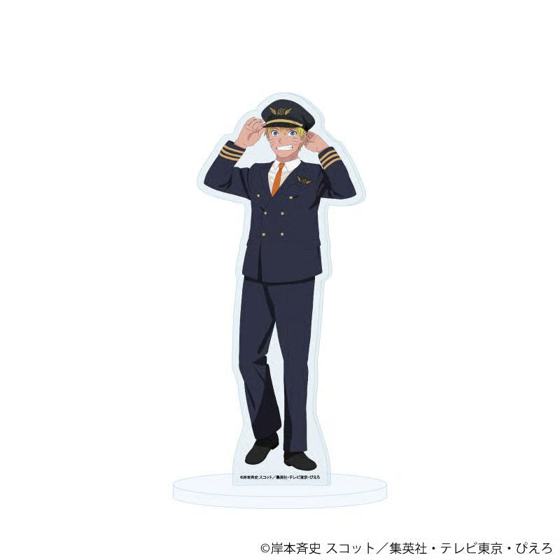 Naruto Shippuden - Acrylic Stand Pilot Retro Ver. (6 Types)