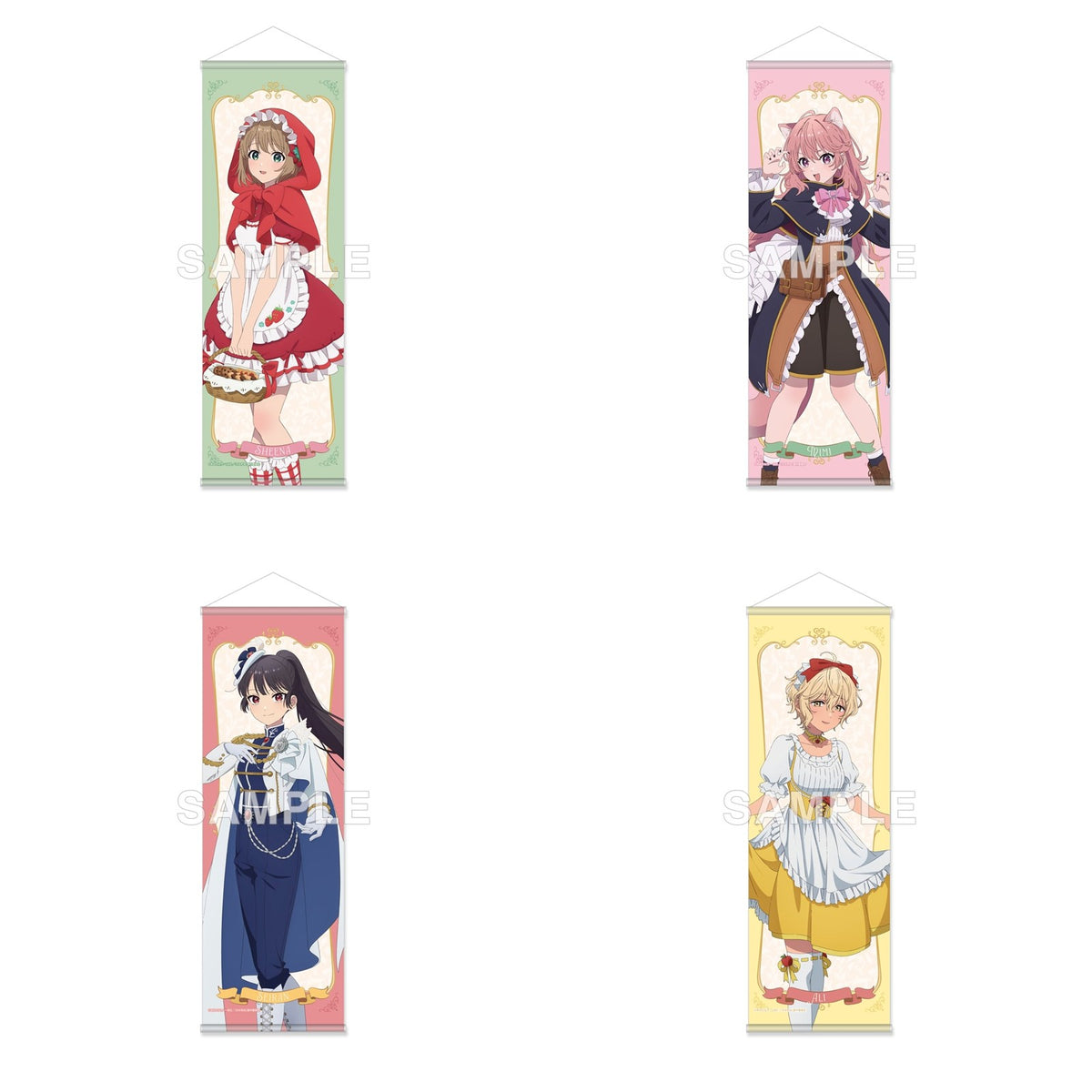 I Want to Love You Till Your Dying Day Half Tapestry - Fairy Tale Ver. (4 Types) Complete Set