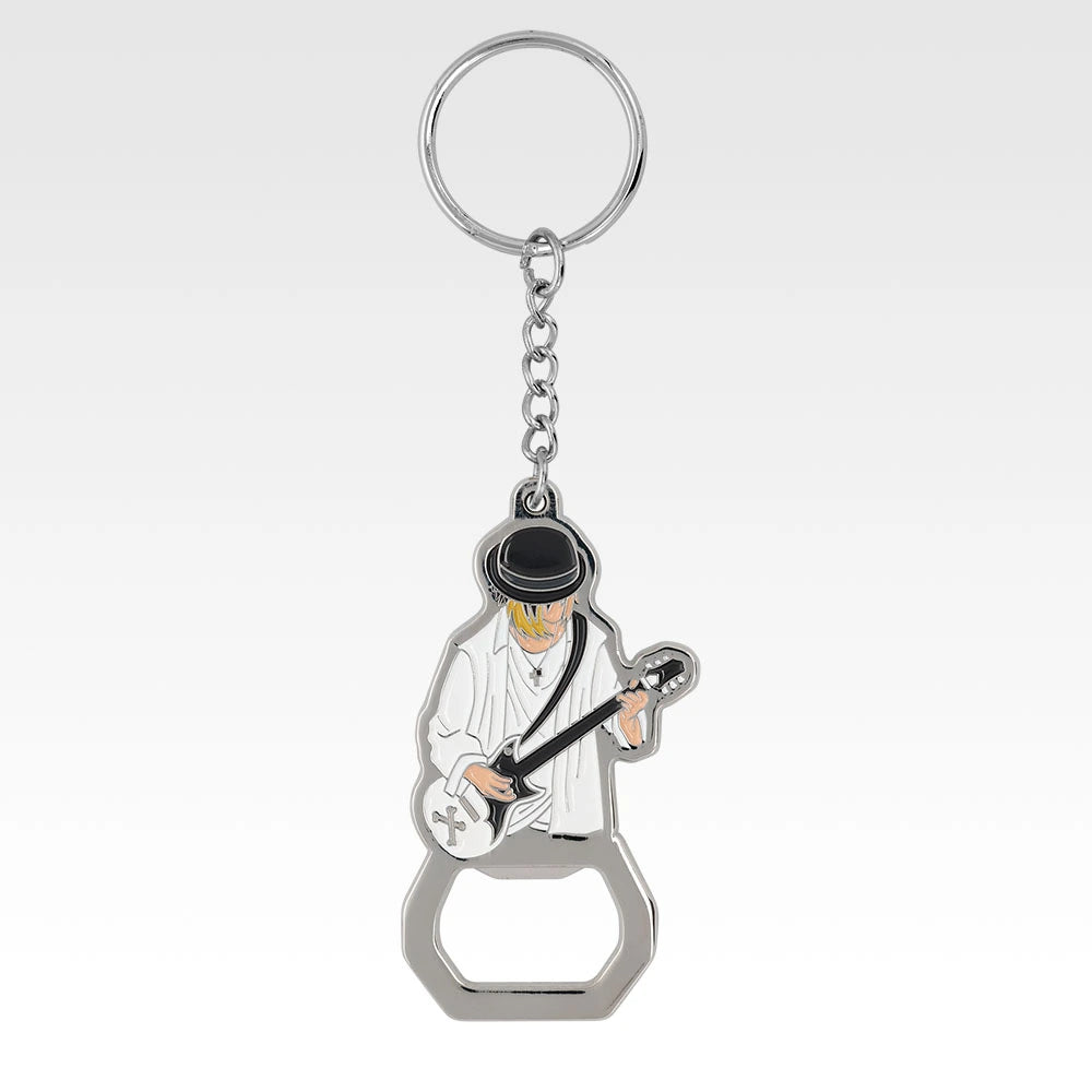 GLAY E Prize Bottle-Opener-Style Keychain HISASHI