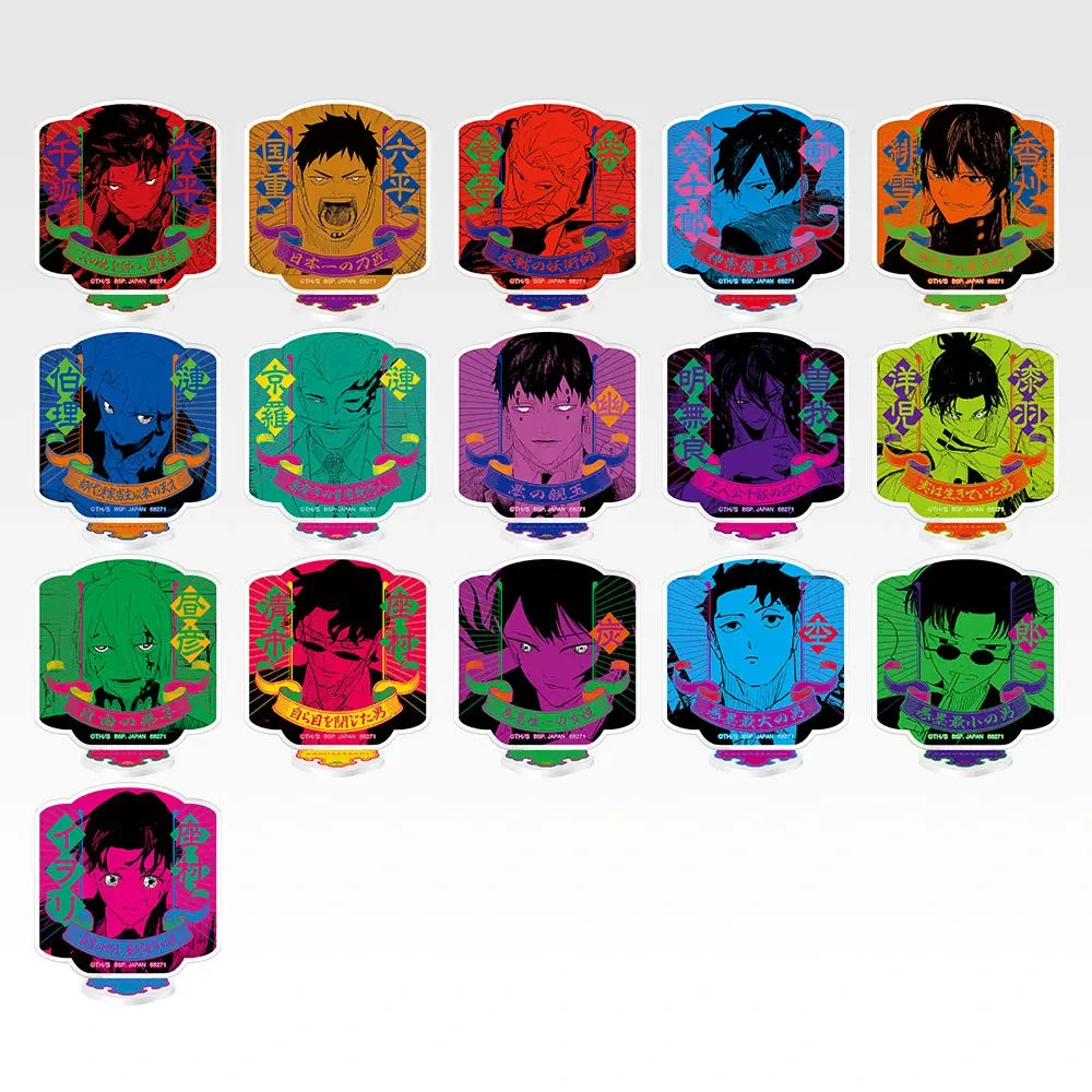 Ichiban Kuji Kagurabachi - G Prize Acrylic Stand (16 Types) complete set of all designs