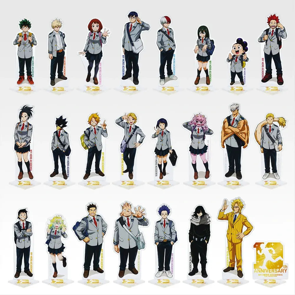 Ichiban Kuji My Hero Academia G Prize acrylic stand — Complete Set.
