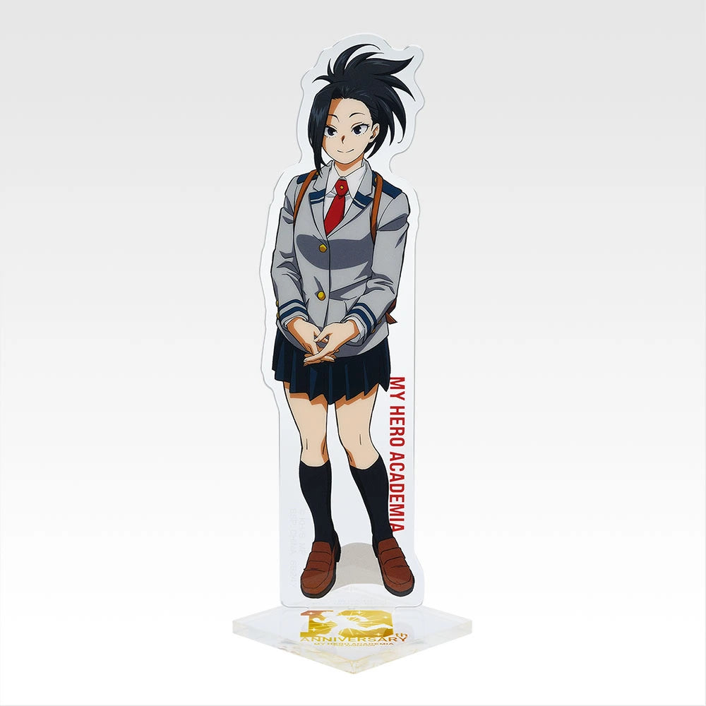Ichiban Kuji My Hero Academia G Prize acrylic stand — Momo Yaoyorozu.
