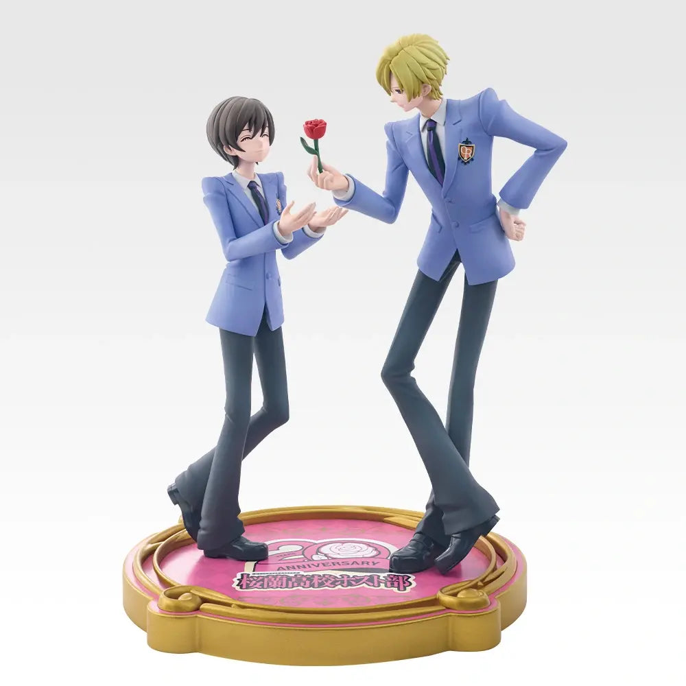 Ichiban Kuji Ouran High School Host Club 20th Anniversary - Last One Prize Haruhi Fujioka and Tamaki Suoh 20th Anniversary Figure Last One Ver. official view 1
