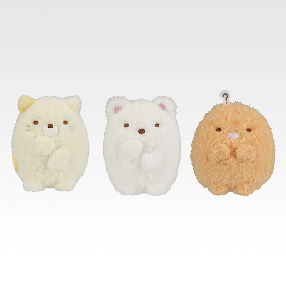 Ichiban Kuji Sumikko Gurashi What If Sumikko Evolved? - C Prize Three-Piece Plush Set (2 Types) Neko, Shirokuma & Tonkatsu