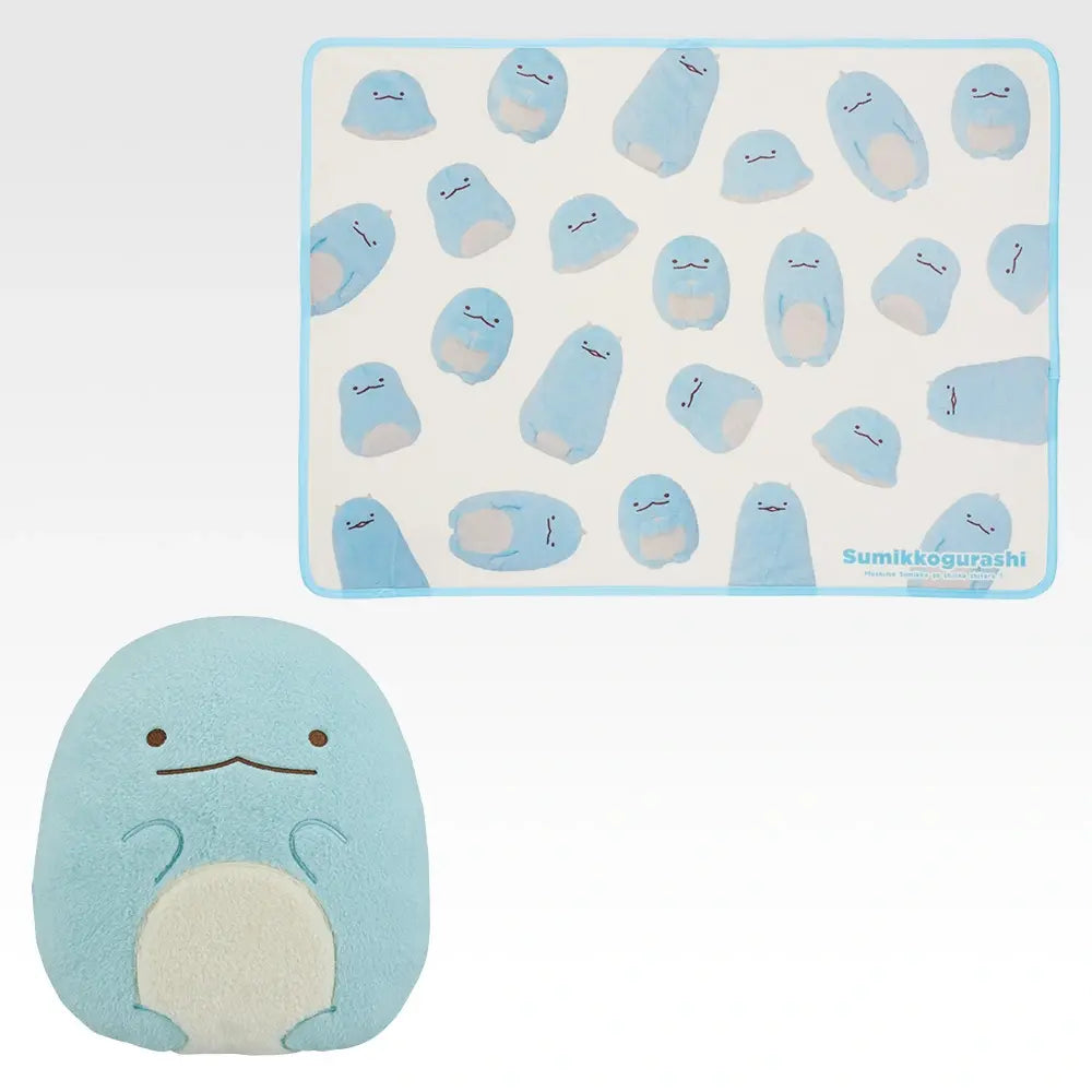 Ichiban Kuji Sumikko Gurashi What If Sumikko Evolved? - Last One Prize Tokage Cushion with Blanket official view 1