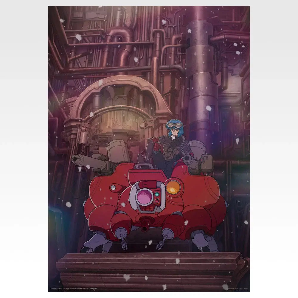 Ichiban Kuji The Ghost in the Shell - B Prize Aurora Poster - official product view