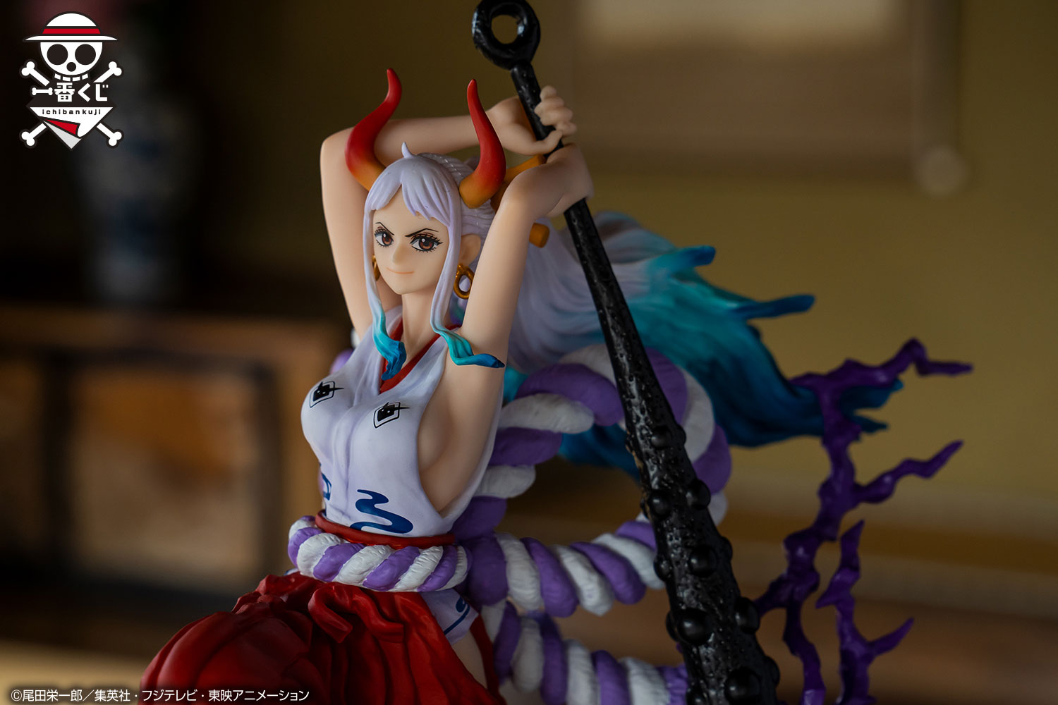 ONE PIECE FIGURE ICHIBAN KUJI EX ONE PIECE GIRL'S COLLECTION - YAMATO SOUL GOD STATUE (A)