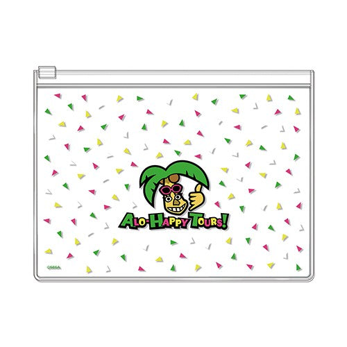 Like a Dragon Infinite Wealth Alo-Happy Tours clear PVC pouch