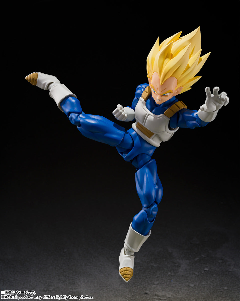 Dragon Ball Z S.H.Figuarts Figure - Super Saiyan Vegeta Dangerous Pride ver.