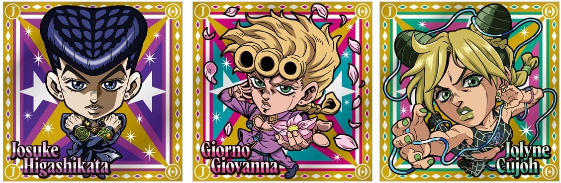 JoJo's Bizarre Adventure Niformation The Animation Special II - Sticker Wafer Box (20 Packs) - Japanese packaging and sticker collection