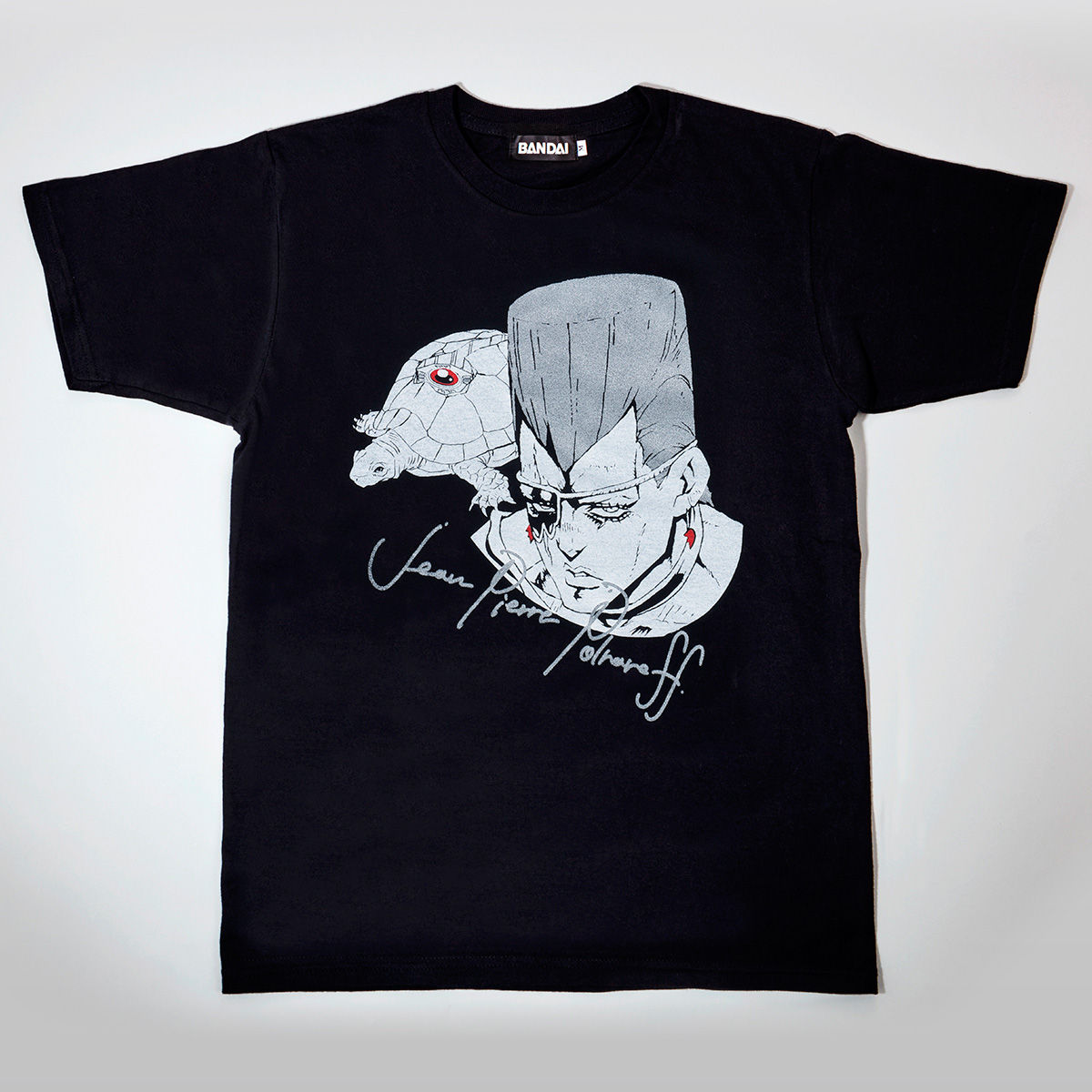 Jojo's Bizarre Adventure Golden Wind Pair T-Shirt - Jean-Pierre Polnareff & Coco Jumbo front design