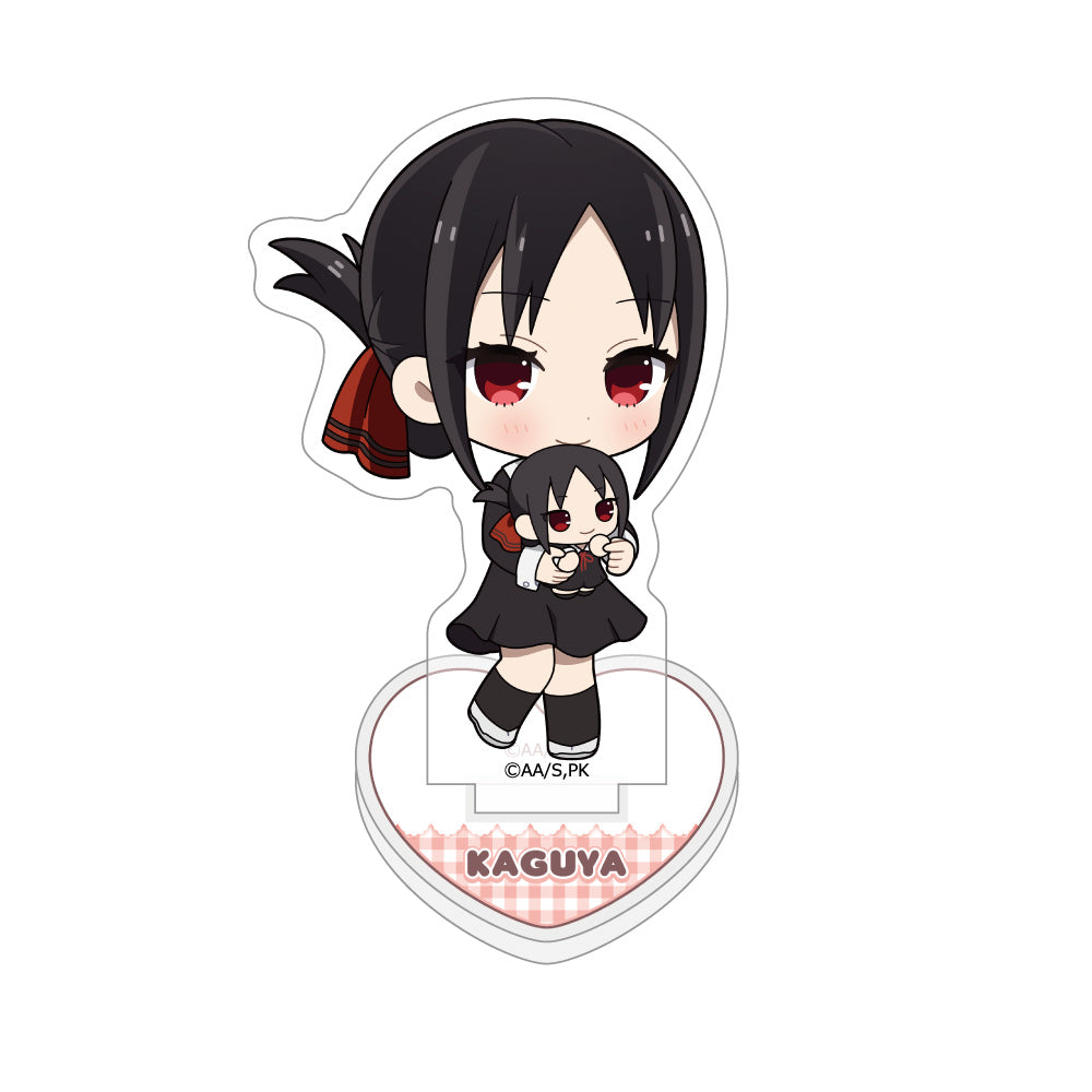 Kaguya Sama: Love Is War Tiny Friends Acrylic Stand - Kaguya Shinomiya - assembled view