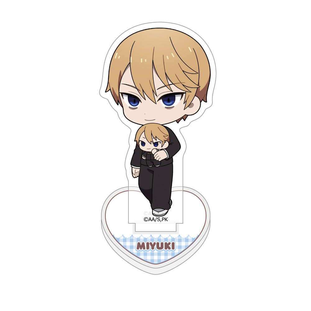 Kaguya Sama: Love Is War Tiny Friends Acrylic Stand - Miyuki Shirogane - assembled view
