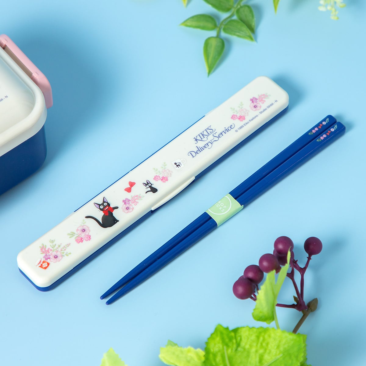 Kiki's Delivery Service French Chopsticks and Quiet Case 18 cm - official view 1