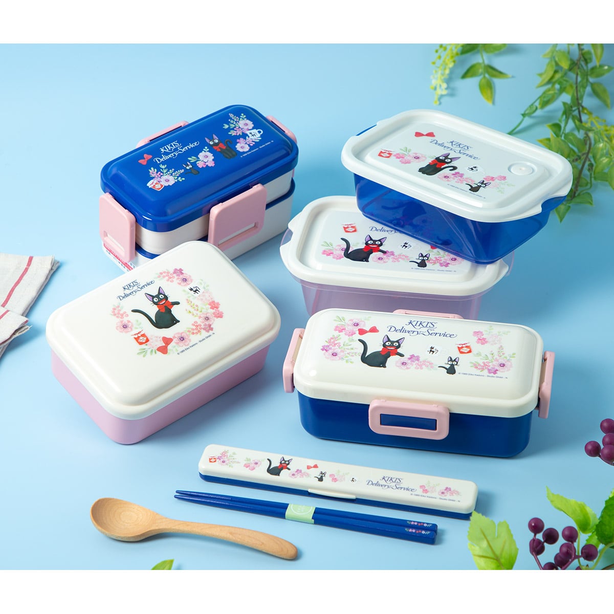 Kiki's Delivery Service French Chopsticks and Quiet Case 18 cm - official view 5