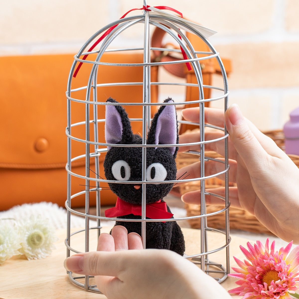 Kiki's Delivery Service - Jiji in a Birdcage Plush M - official view 5