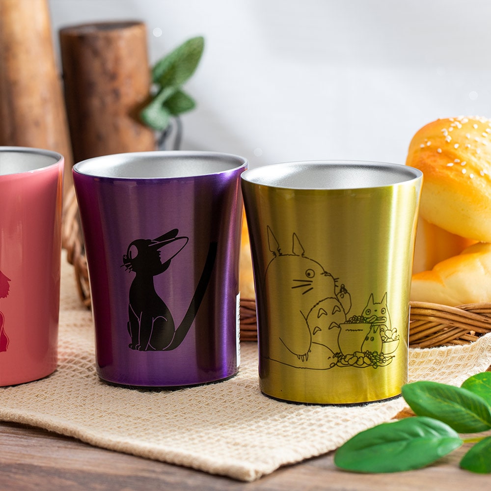 Kiki's Delivery Service Jiji Insulated Tumblers (2 Types) - Purple Jiji - 250 ml - official view 6