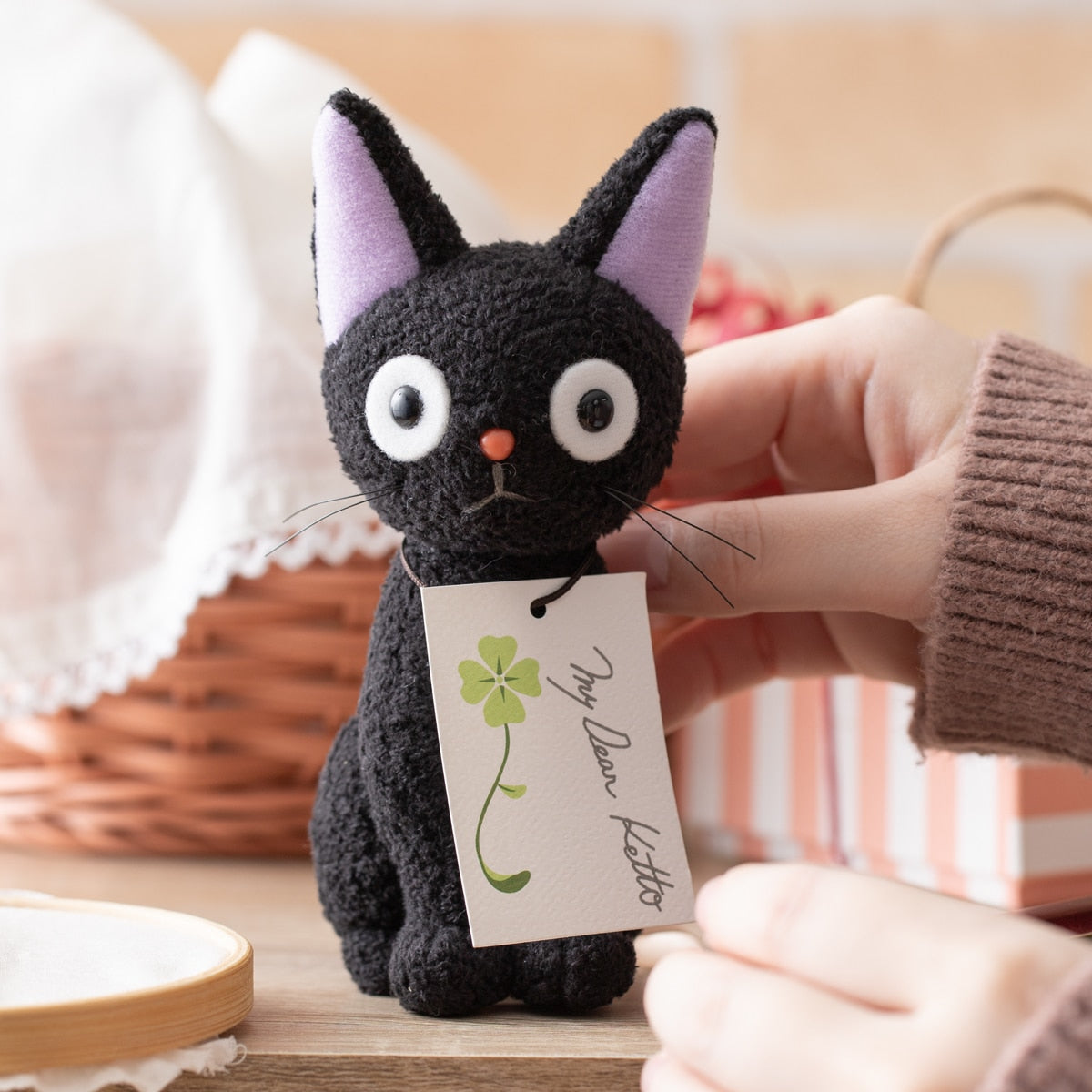 Kiki's Delivery Service - Jiji Look-Alike Black Cat Doll Plush - official view 2