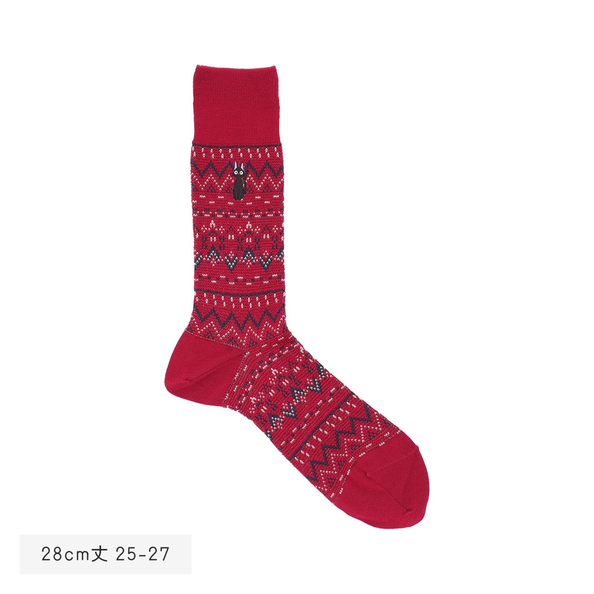 Kiki's Delivery Service Socks - Jiji Knitted All-Over Pattern - official product view 4