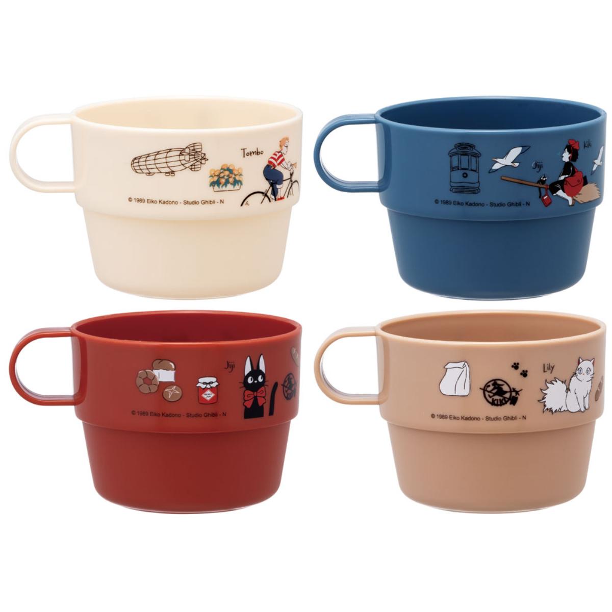 Kiki's Delivery Service Stacking Cups and Pitcher Complete Set Of 5 Types - official view 3