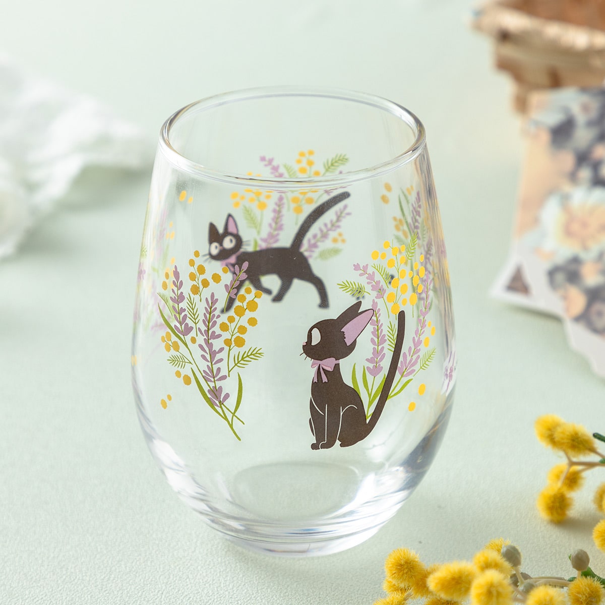 Kiki's Delivery Service - Flower Bouquet Jiji Glass - official product view 1